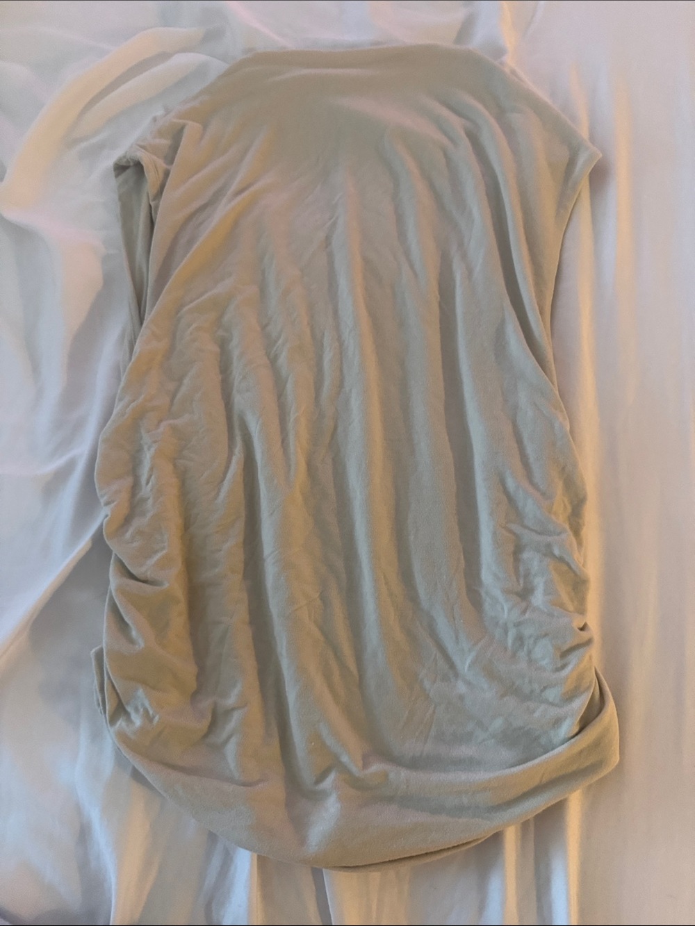 Women's Sleeveless Ruched Tank Top